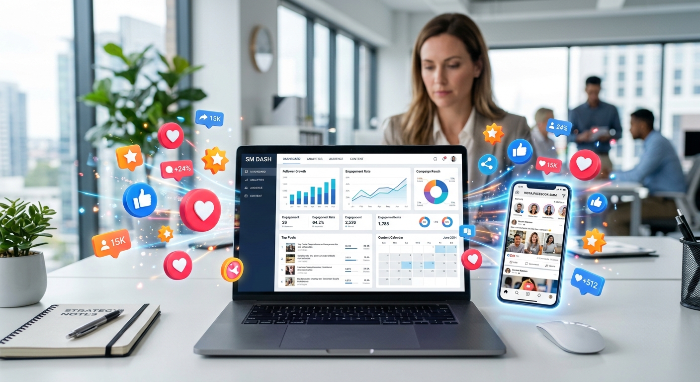 Social Media Management Dashboard